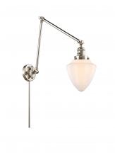 Innovations Lighting 238-PN-G661-7 - Bullet - 1 Light - 7 inch - Polished Nickel -Adjustable Swing Arm