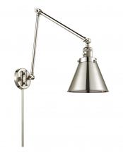 Innovations Lighting 238-PN-M13-PN - Appalachian - 1 Light - 8 inch - Polished Nickel -Adjustable Swing Arm
