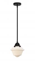 Innovations Lighting 288-1S-BK-G531 - Oxford - 1 Light - 8 inch - Matte Black - Cord hung - Mini Pendant