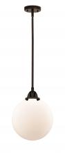 Innovations Lighting 288-1S-OB-G201-10 - Beacon - 1 Light - 10 inch - Oil Rubbed Bronze - Stem hung - Mini Pendant