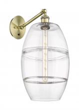 Innovations Lighting 317-1W-AB-G557-10CL - Vaz - 1 Light - 10 inch - Antique Brass - Adjustable - Sconce