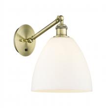 Innovations Lighting 317-1W-AB-GBD-91 - Bristol - 1 Light - 9 inch - Antique Brass - Sconce