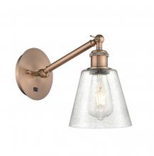 Innovations Lighting 317-1W-AC-G454 - Caton - 1 Light - 5 inch - Antique Copper - Adjustable Sconce