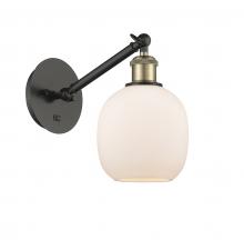 Innovations Lighting 317-1W-BAB-G101 - Belfast - 1 Light - 6 inch - Black Antique Brass - Adjustable Sconce