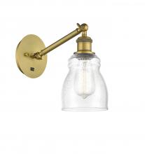 Innovations Lighting 317-1W-BB-G394 - Ellery - 1 Light - 5 inch - Brushed Brass - Adjustable Sconce