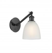 Innovations Lighting 317-1W-BK-G381 - Castile - 1 Light - 6 inch - Matte Black - Adjustable Sconce