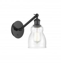 Innovations Lighting 317-1W-BK-G394 - Ellery - 1 Light - 5 inch - Matte Black - Adjustable Sconce