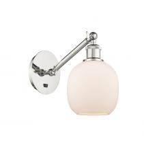 Innovations Lighting 317-1W-PN-G101 - Belfast - 1 Light - 6 inch - Polished Nickel - Adjustable Sconce