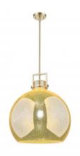 Innovations Lighting 411-1SL-CB-G410-18ME - Newton Sphere - 1 Light - 18 inch - Champagne Bronze - Pendant