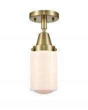 Innovations Lighting 447-1C-AB-G311 - Dover - 1 Light - 5 inch - Antique Brass - Semi-Flush Mount