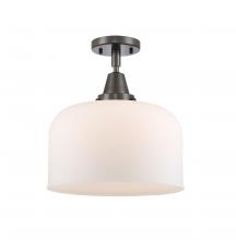Innovations Lighting 447-1C-OB-G71-L-LED - Bell - 1 Light - 12 inch - Oil Rubbed Bronze - Semi-Flush Mount