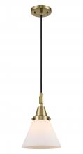 Innovations Lighting 447-1P-AB-G41 - Cone - 1 Light - 8 inch - Antique Brass - Mini Pendant