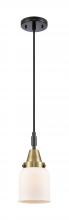 Innovations Lighting 447-1P-BAB-G51 - Bell - 1 Light - 5 inch - Black Antique Brass - Mini Pendant