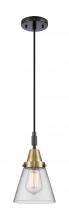 Innovations Lighting 447-1P-BAB-G62 - Cone - 1 Light - 6 inch - Black Antique Brass - Mini Pendant