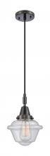 Innovations Lighting 447-1P-BK-G534 - Oxford - 1 Light - 8 inch - Matte Black - Mini Pendant