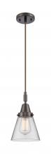 Innovations Lighting 447-1P-OB-G62 - Cone - 1 Light - 6 inch - Oil Rubbed Bronze - Mini Pendant
