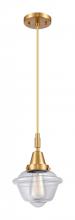 Innovations Lighting 447-1P-SG-G532 - Oxford - 1 Light - 8 inch - Satin Gold - Mini Pendant