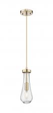 Innovations Lighting 451-1P-CB-G451-4CL - Owego - 1 Light - 5 inch - Champagne Bronze - Pendant