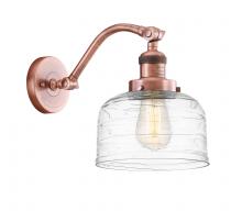 Innovations Lighting 515-1W-AC-G713 - Bell - 1 Light - 8 inch - Antique Copper - Adjustable Sconce