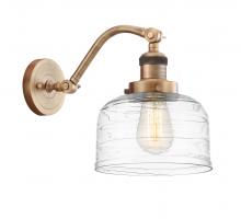 Innovations Lighting 515-1W-BB-G713 - Bell - 1 Light - 8 inch - Brushed Brass - Adjustable Sconce