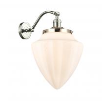 Innovations Lighting 515-1W-PN-G661-12 - Bullet - 1 Light - 12 inch - Polished Nickel - Adjustable Sconce