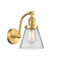 Innovations Lighting 515-1W-SG-G62 - Cone - 1 Light - 7 inch - Satin Gold - Adjustable Sconce