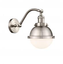 Innovations Lighting 515-1W-SN-HFS-61-SN - Hampden - 1 Light - 7 inch - Brushed Satin Nickel - Adjustable Sconce