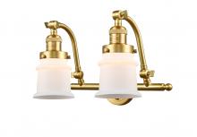 Innovations Lighting 515-2W-SG-G181S - Canton - 2 Light - 18 inch - Satin Gold - Adjustable Bath Vanity Light