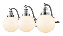 Innovations Lighting 515-3W-PC-G201-8 - Beacon - 3 Light - 28 inch - Polished Chrome - Adjustable Bath Vanity Light