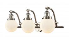 Innovations Lighting 515-3W-SN-G201-6 - Beacon - 3 Light - 26 inch - Brushed Satin Nickel - Adjustable Bath Vanity Light