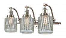 Innovations Lighting 515-3W-SN-G262 - Stanton - 3 Light - 28 inch - Brushed Satin Nickel - Adjustable Bath Vanity Light