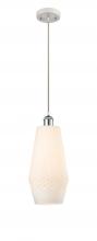 Innovations Lighting 516-1P-WPC-G681-7 - Windham - 1 Light - 7 inch - White Polished Chrome - Cord hung - Mini Pendant