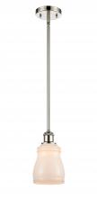 Innovations Lighting 516-1S-PN-G391 - Ellery - 1 Light - 5 inch - Polished Nickel - Mini Pendant