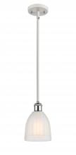 Innovations Lighting 516-1S-WPC-G441 - Brookfield - 1 Light - 6 inch - White Polished Chrome - Mini Pendant