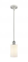 Innovations Lighting 516-1S-WPC-G801 - Clymer - 1 Light - 4 inch - White Polished Chrome - Mini Pendant