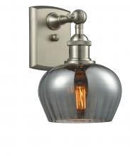 Innovations Lighting 516-1W-SN-G93 - Fenton - 1 Light - 7 inch - Brushed Satin Nickel - Sconce