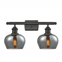 Innovations Lighting 516-2W-OB-G93 - Fenton - 2 Light - 17 inch - Oil Rubbed Bronze - Bath Vanity Light