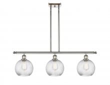 Innovations Lighting 516-3I-PN-G1214-8 - Twisted Swirl 3 Light Island Light part of the Ballston Collection