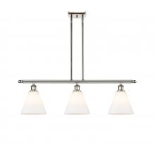 Innovations Lighting 516-3I-PN-GBC-81 - Berkshire - 3 Light - 36 inch - Polished Nickel - Stem hung - Island Light