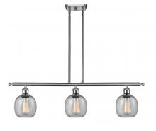 Innovations Lighting 516-3I-SN-G104 - Belfast - 3 Light - 36 inch - Brushed Satin Nickel - Stem hung - Island Light