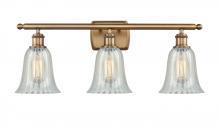 Innovations Lighting 516-3W-BB-G2811 - Hanover - 3 Light - 26 inch - Brushed Brass - Bath Vanity Light