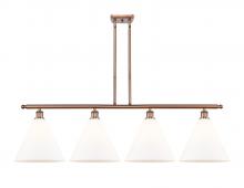 Innovations Lighting 516-4I-AC-GBC-121 - Berkshire - 4 Light - 50 inch - Antique Copper - Stem hung - Island Light