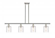 Innovations Lighting 516-4I-PN-G1113 - Cobbleskill - 4 Light - 48 inch - Polished Nickel - Stem hung - Island Light