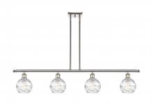 Innovations Lighting 516-4I-PN-G1213-6 - Athens Deco Swirl - 4 Light - 48 inch - Polished Nickel - Stem hung - Island Light