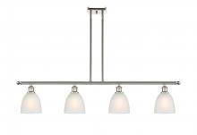 Innovations Lighting 516-4I-PN-G381 - Castile - 4 Light - 48 inch - Polished Nickel - Stem hung - Island Light