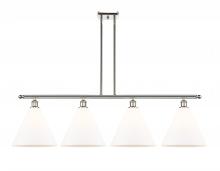 Innovations Lighting 516-4I-PN-GBC-121 - Berkshire - 4 Light - 50 inch - Polished Nickel - Stem hung - Island Light