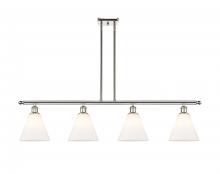 Innovations Lighting 516-4I-PN-GBC-81 - Berkshire - 4 Light - 48 inch - Polished Nickel - Stem hung - Island Light
