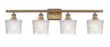 Innovations Lighting 516-4W-BB-G402 - Niagara - 4 Light - 37 inch - Brushed Brass - Bath Vanity Light