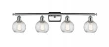 Innovations Lighting 516-4W-PC-G1214-6 - Small Twisted Swirl 4 Light Bath Vanity Light part of the Ballston Collection