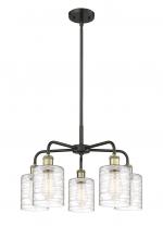 Innovations Lighting 516-5CR-BAB-G1113 - Cobbleskill - 5 Light - 23 inch - Black Antique Brass - Chandelier